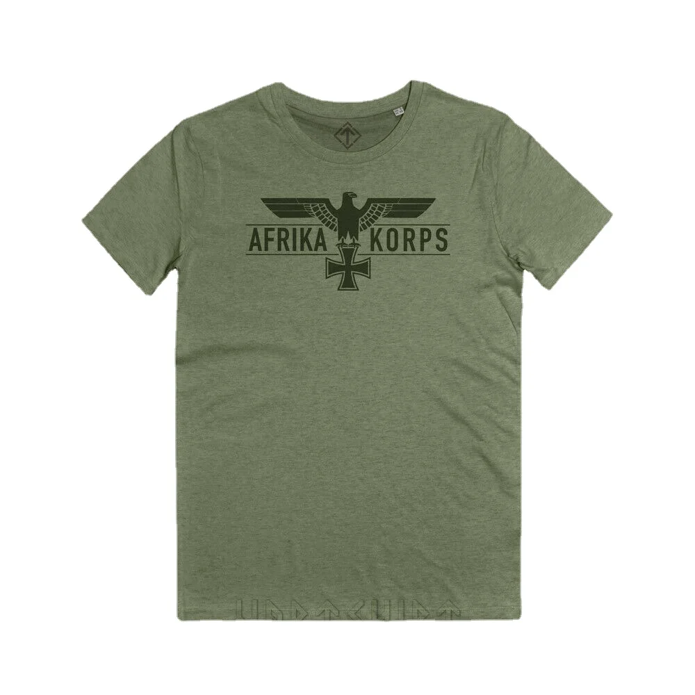 

Wehrmacht Adler Deutschen Army Group Africa Corps T-Shirt. Summer Cotton Short Sleeve O-Neck Mens T Shirt New S-3XL