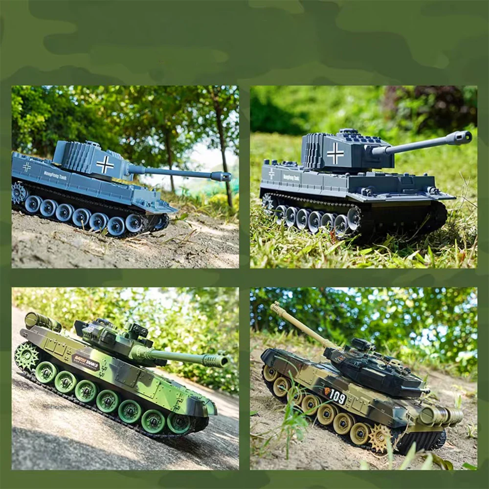 1/30 RC Танк гусеничный тигровый войны танк военные автомобили 7CH/4CH боевой Panzer