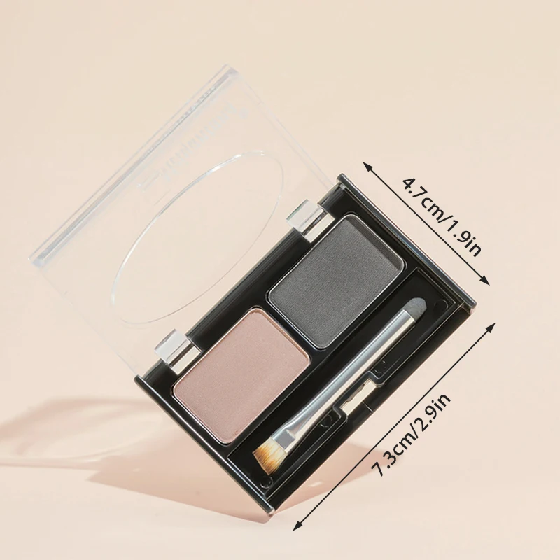 Тени для век девушек и женщин инструменты макияжа 2 цвета водостойкий макияж
