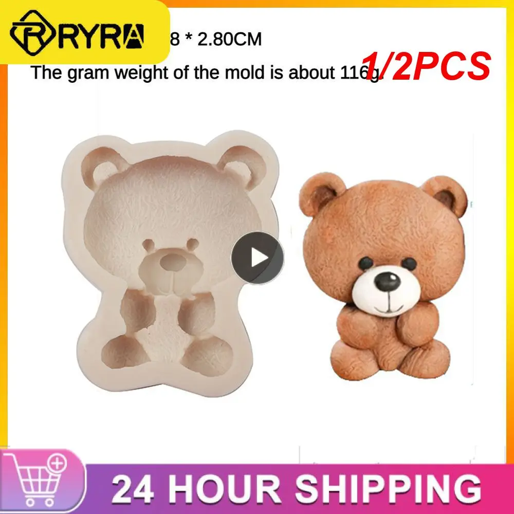 

1/2 шт., формы для выпечки «Медведи и альпаки»