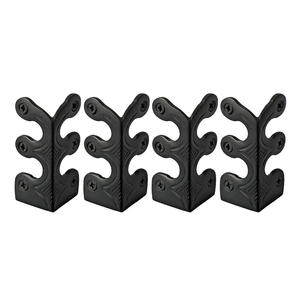 4 шт. угловые протекторы для базовой доски в китайском стиле латунный плинтус