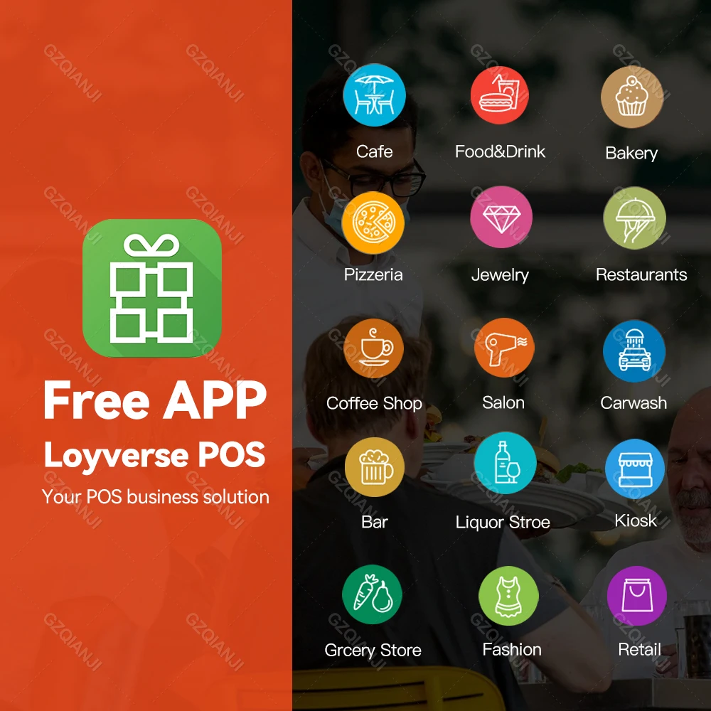 3G 4G Android PDA POS Handheld Pos Terminal Receipt Label Printer Bluetooth WiFi NFC Portable Barcode Scanner |