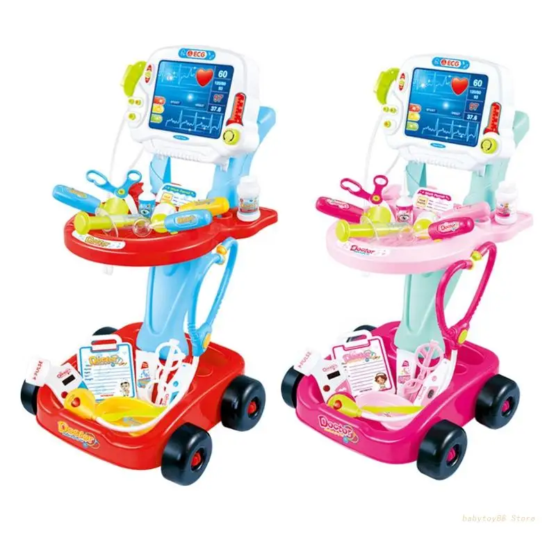 

Y4UD, малыши, имитация медицинского набора для игр с стетоскопическим шприцем и