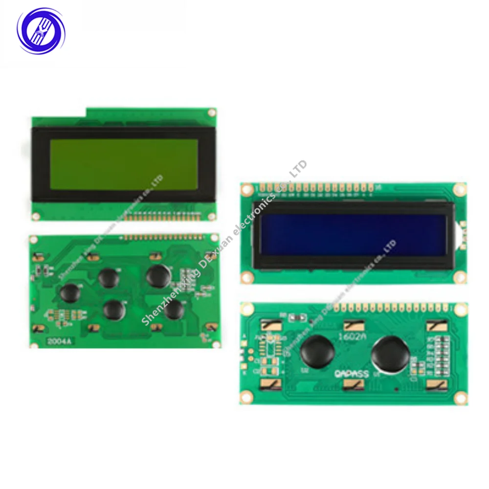 

MXW 1602 1602A J204A 2004A 12864 12864B 128*64 LCD Screen Module Display Blue Yellow-Green IIC/I2C 3.3V/5V for Arduino