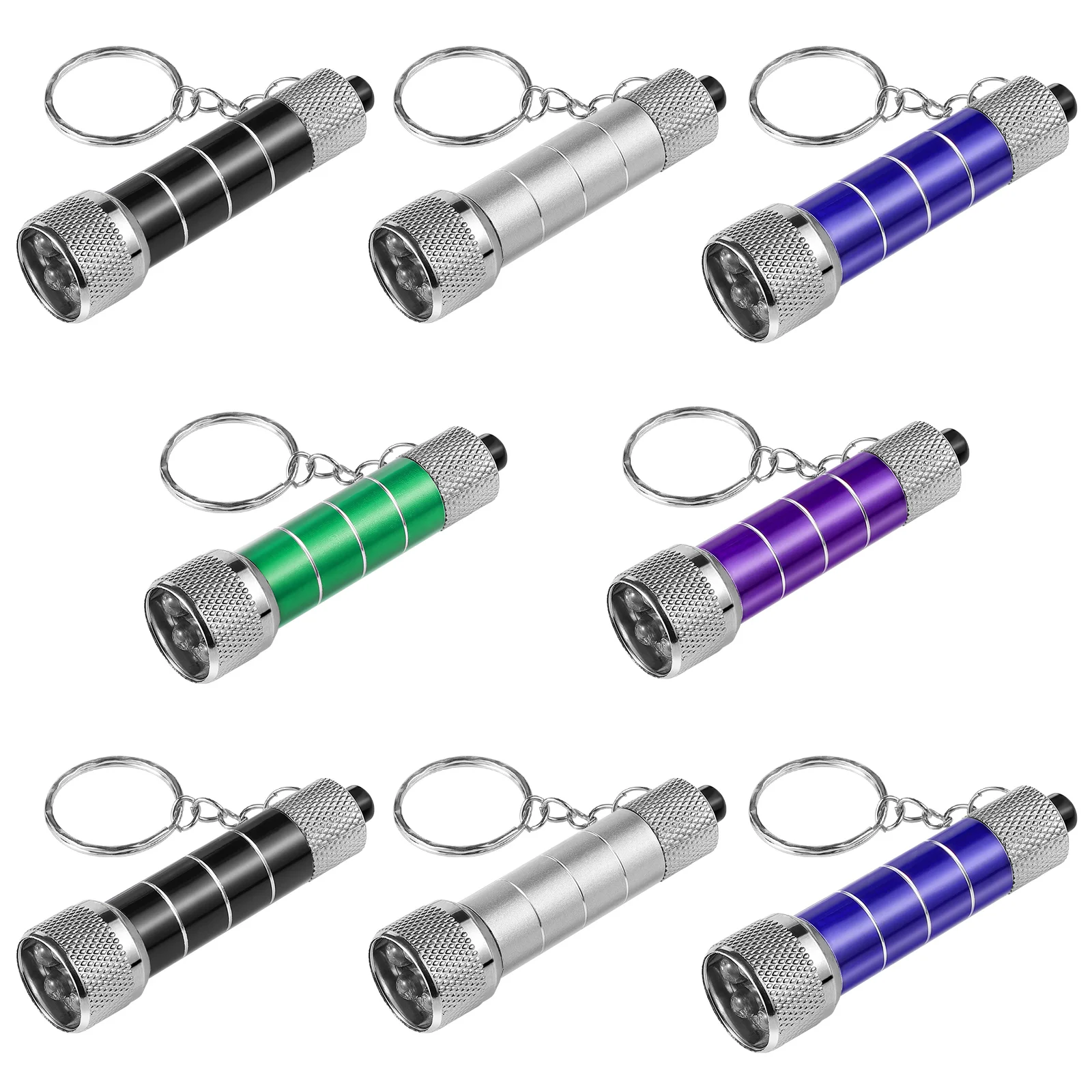 

Headlights Mini Torch Girl Keychain Handheld Portable Keyring LED Camping