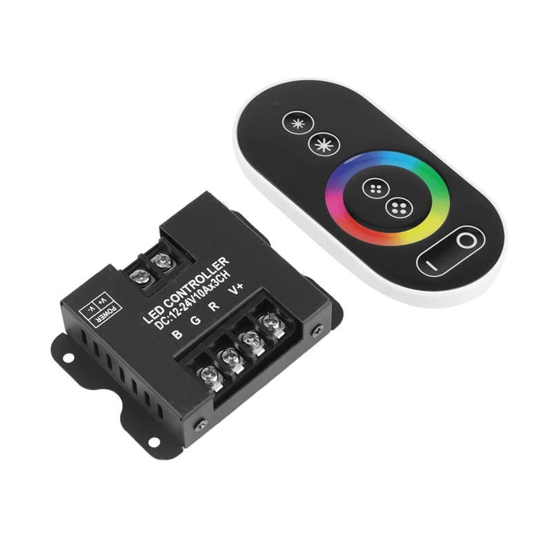 30A контактный RGB RF пульт дистанционного управления DC 12 В 24 3 каналаx10a 360 Вт/720 Вт