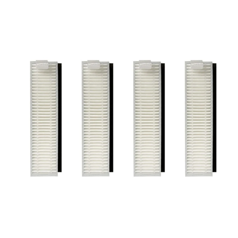 

4 Pcs Filter Sweeping Robot For Ecovacs Slim 2 TCR-S D36A DA611 Robotic Vacuum Cleaner Replacement Brushes Parts