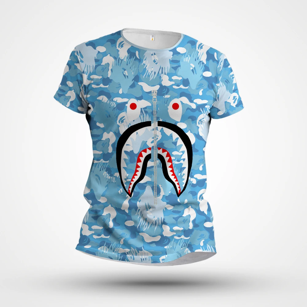

2023 New Summer T-shirt 3D Printing Customized Personalized Short Sleeve Fashion Funny and Funny Pattern