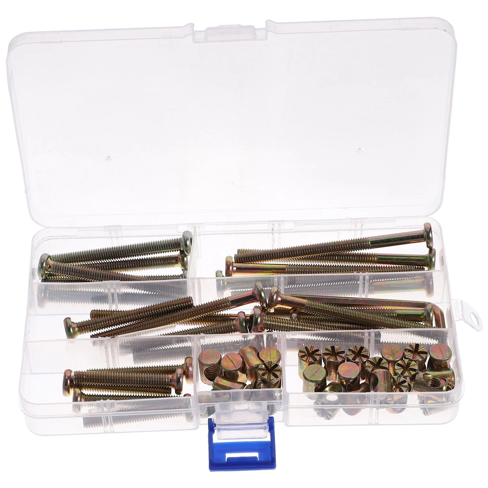 

51pcs Hex Socket Head Assortment Crib Replacement Parts Bed Frame Bolts Furniture Screws Cabinet Screws with Wrench