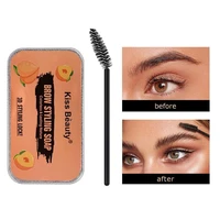waterproof eyebrow soap 10g max volume brow sculpt wax fluffy feathery eyebrows pomade gel for eyebrow styling makeup soap brow