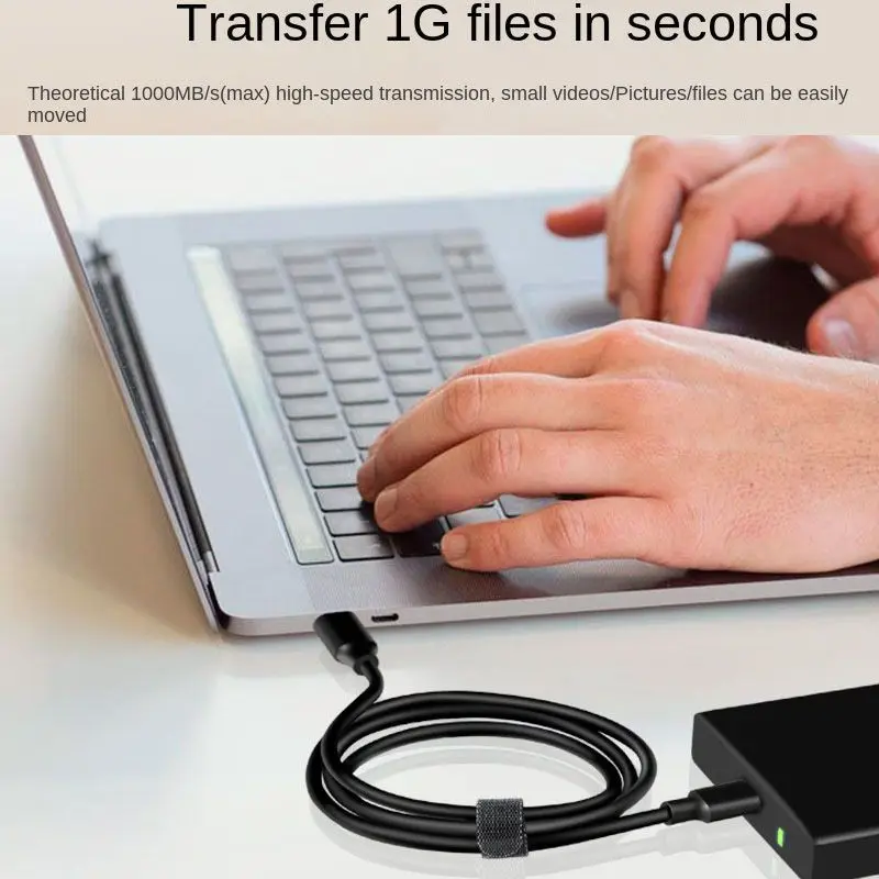 Фото USB3.1/3.0 PD60W USB-A To Type C Кабель для быстрой зарядки данных 10 Гбит/с Шнур мобильного телефона для Samsung Huawei Xiaomi 3A USB-C Провод 3m5m №2