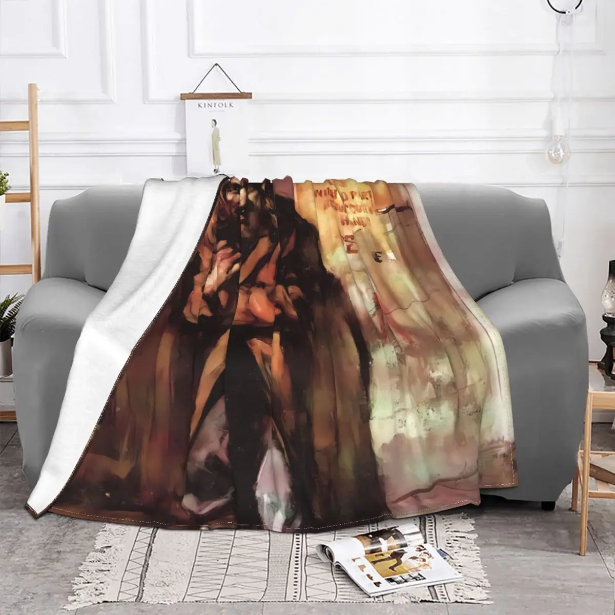 Aqu aand Album Music Jethro Tull Band Одеяло Покрывало на кровать для пикника Униформа кровати