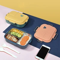 color 304 stainless steel lunch box sealed student canteen lunch box office lunch box company gift