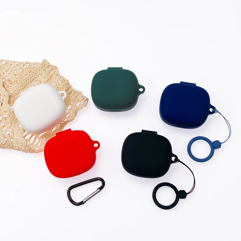 

Silicone Case For JBL Wave 300 TWS Cover Ring Anti-drop Shockproof Earphone Protect Case Hearphone Box Case Cover Fundas