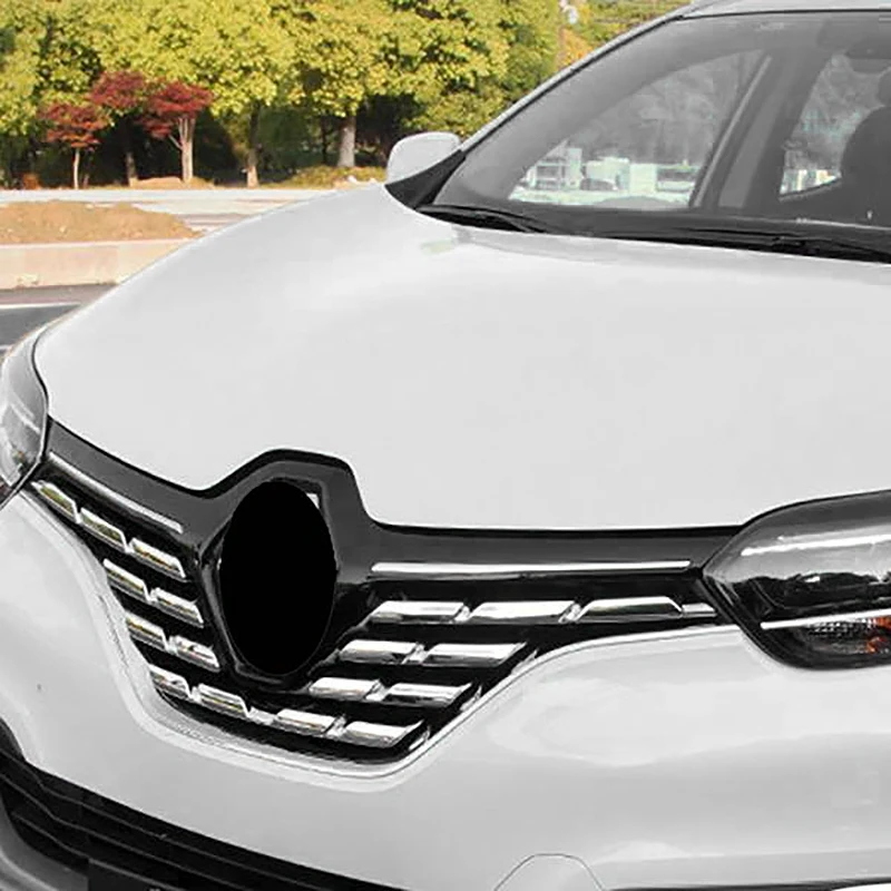 Автомобильная Хромированная передняя сетчатая крышка бампера отделочная полоса