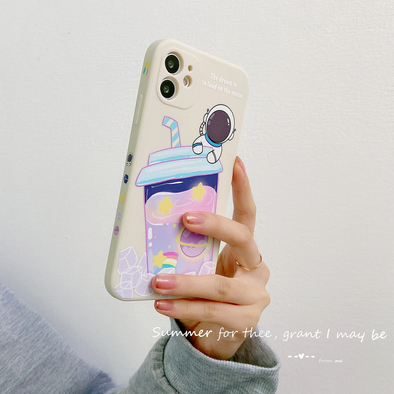 Чехол LOVECOM для телефона с изображением мороженого астронавта Xiaomi Redmi Note 11 S 10 Pro 10S 9S