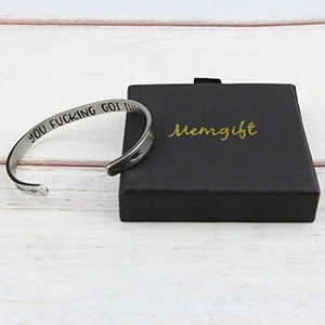 Популярный симметричный браслет из нержавеющей стали с головой для девочек