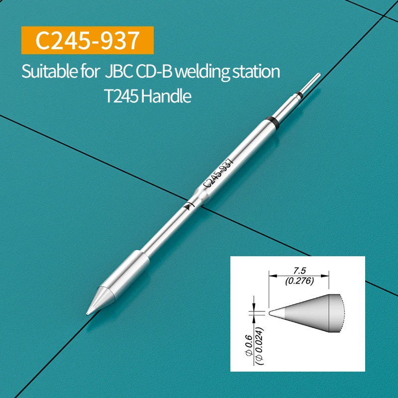 Новинка наконечник для паяльника серии C245 фреза 030 032 034 041 107 933 935 937 943 957 совместим