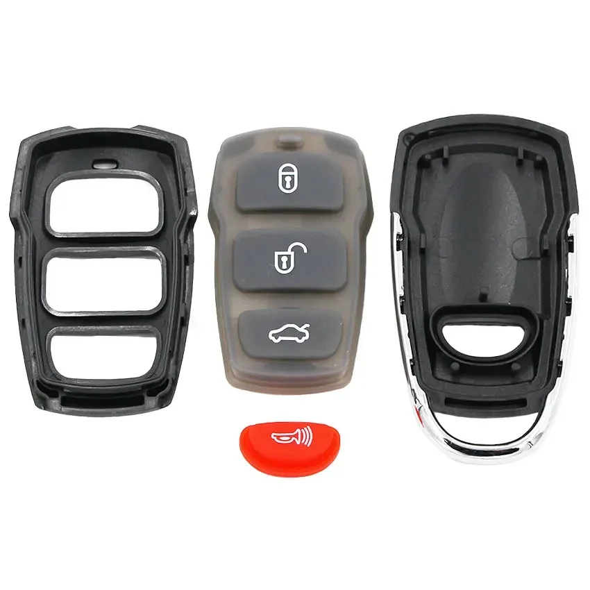 Ecusells 4-кнопочный корпус дистанционного ключа для Hyundai Kia Elantra Sonata i10 Sorento Cerato Forte Spectra