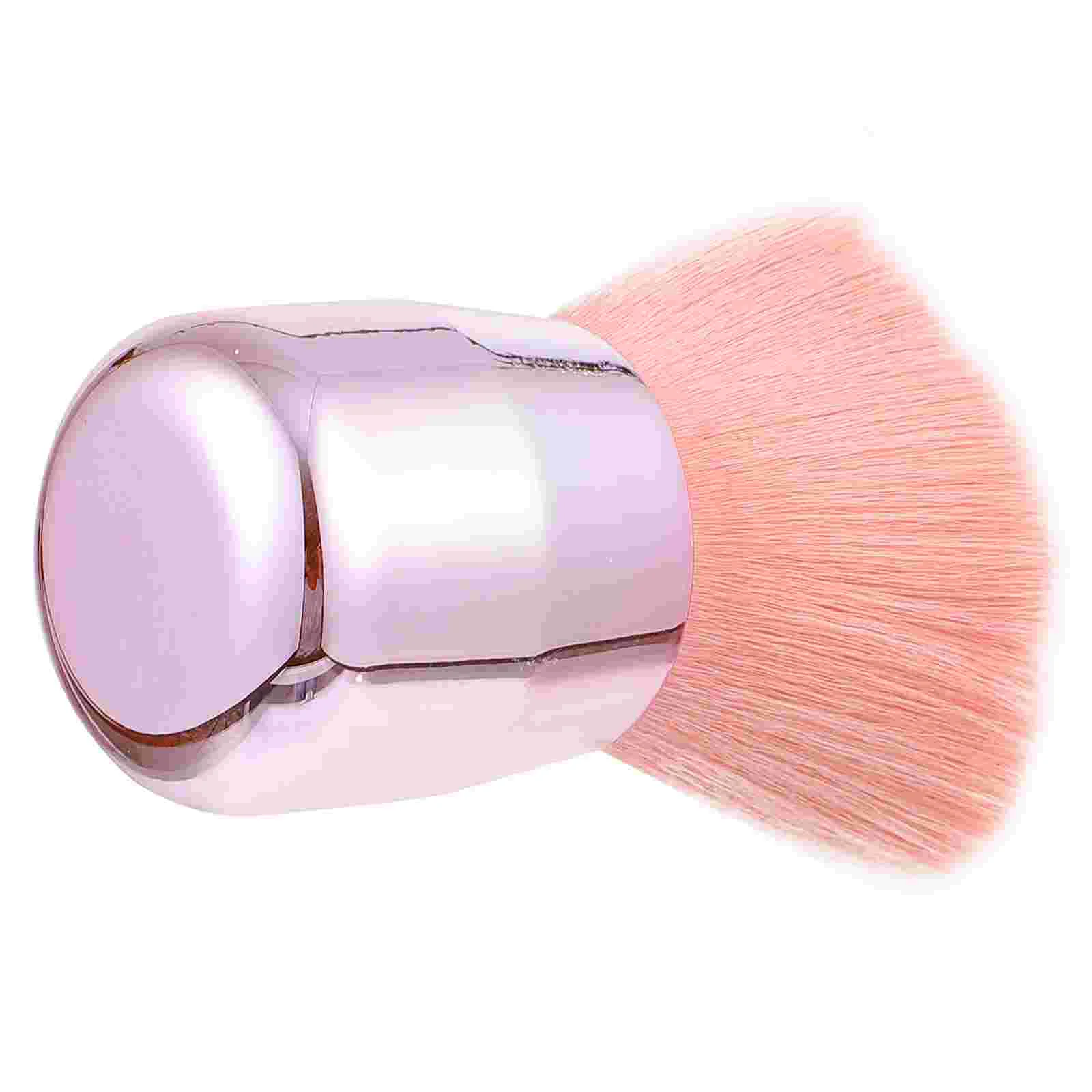 

Brushmakeup Blending Buffing Toolflat Loose Stippling Large Fluffy Women Highlighter Blusher Travel Foundation Applicator Kabuki