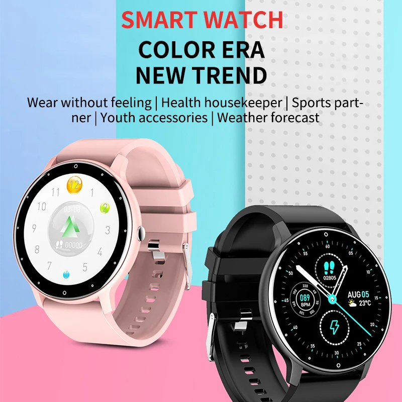 

2022 Smart Watch ZL02D Men Fitness Tracker IP67 Waterproof Women Smartwatch Record Exercise Heart Smart Bracelet