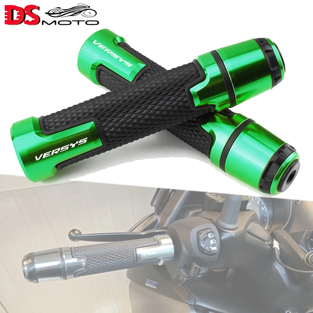 

For Kawasaki VERSYS 650 1000 X300 VERSYS650 VERSYS1000 7/8"22MM Motorcycle CNC Aluminum Accessories Non-slip HandleBar Grips