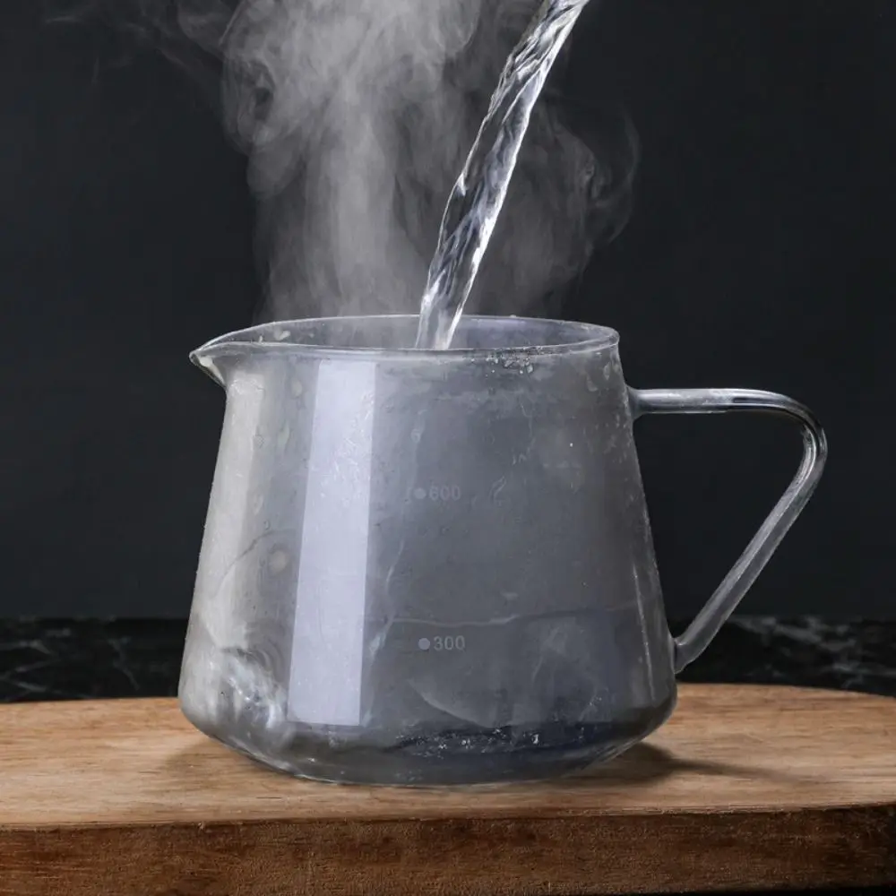 Стеклянная кофеварка в комплекте кофейный сервер прозрачный 60 градусов кофейник