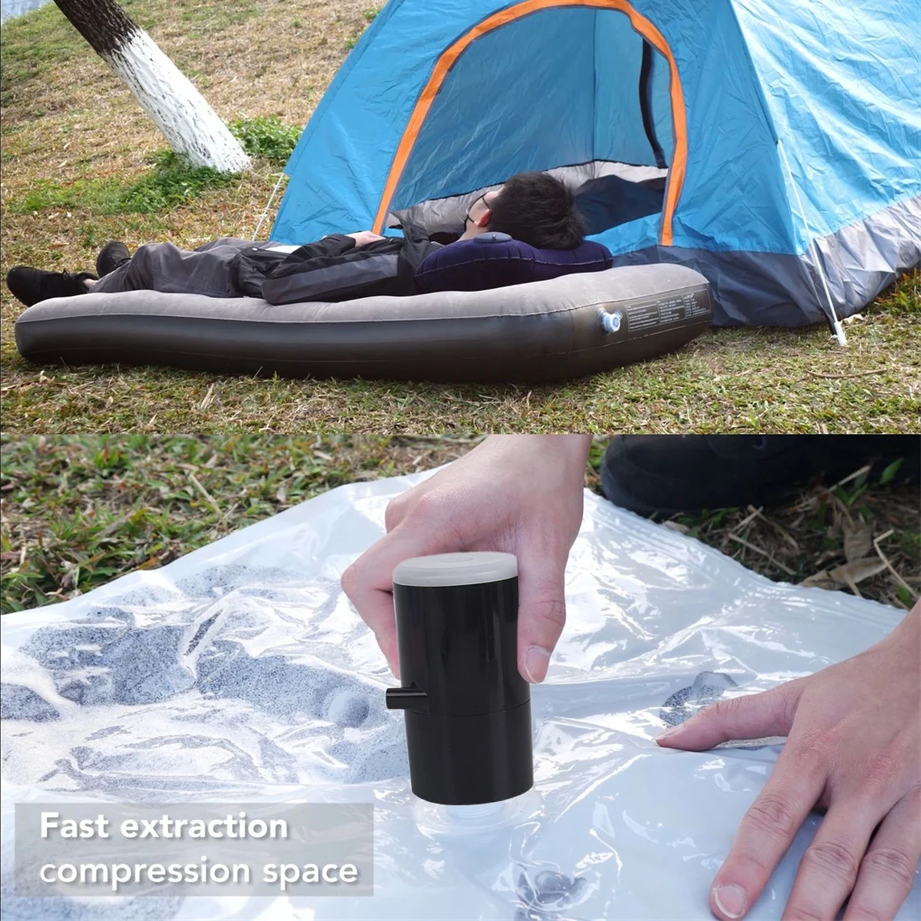 

Plastic Electric Air Pump 2A 5V 4500K 1300mAh Camping Car Tyre Inflator
