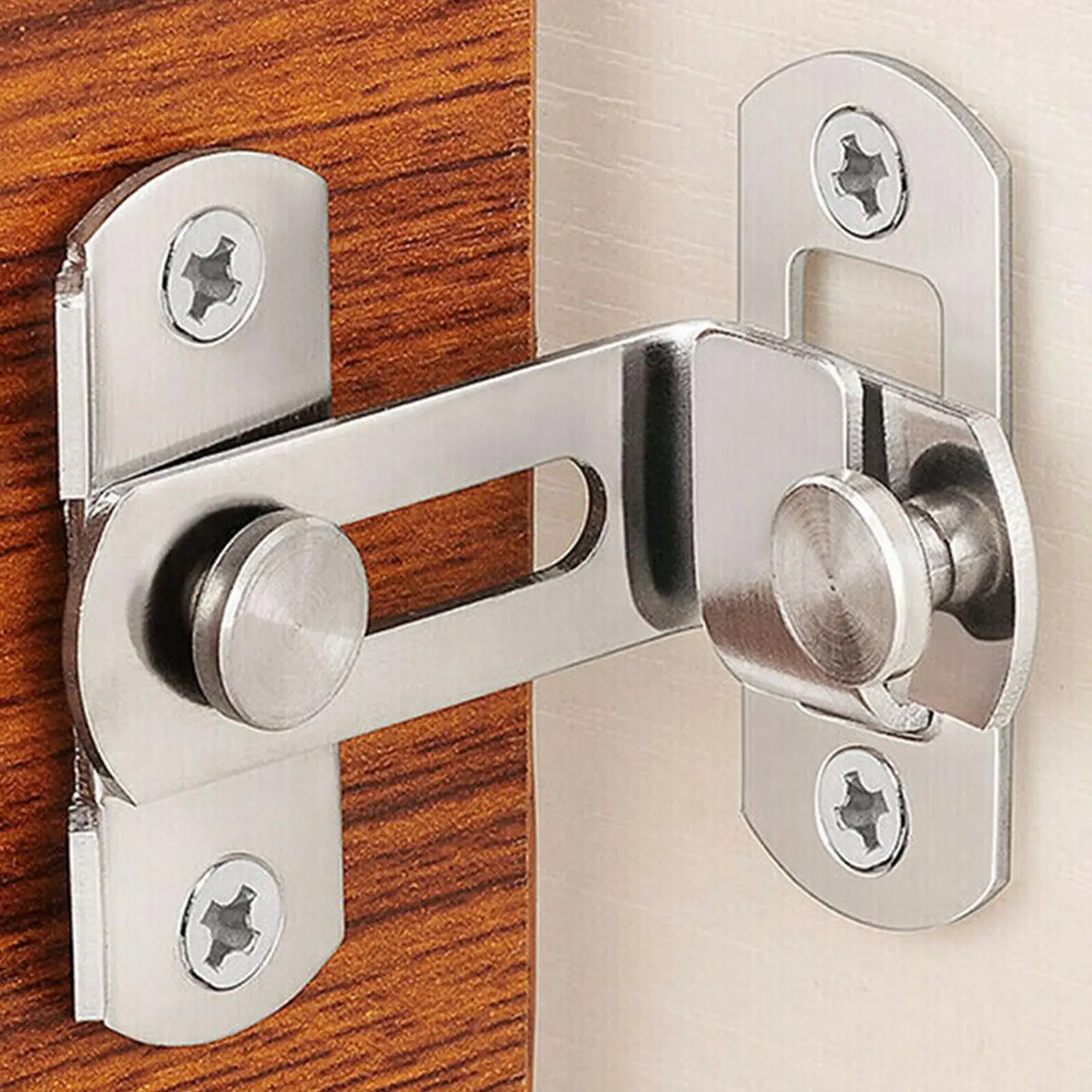

90 Degree Steel Door Right Angle Sliding Bending Screws Screw With Lock Door Locker Accessories Hardw P4b2