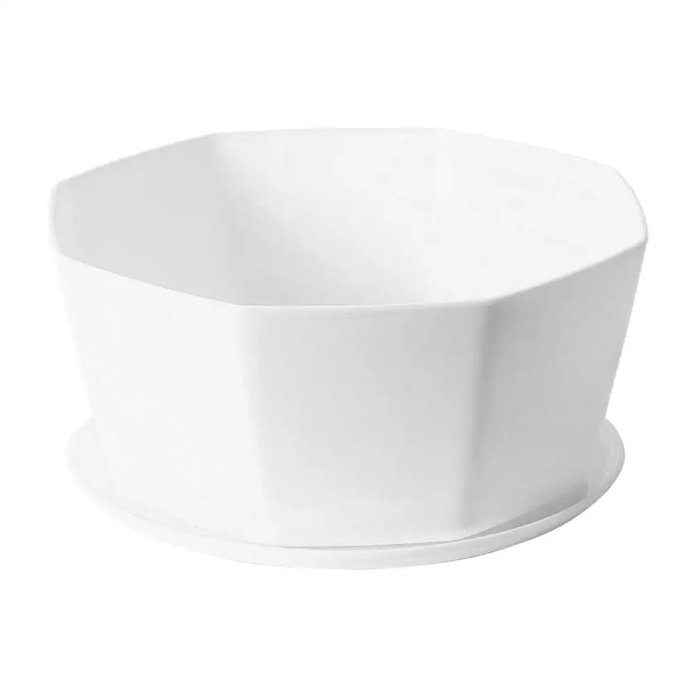 Горшок для цветов однотонный горшок большой емкости из смолы комнатные