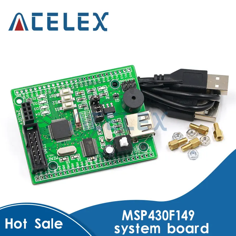 

MSP430F149 Single Chip Minimum System Board Core Board Development Board USB BSL Downloader
