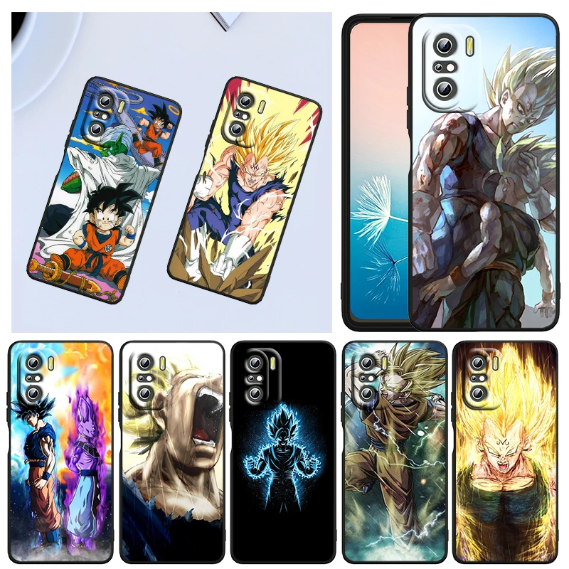 

Goku dragon ball animation For Xiaomi Redmi K40 Gaming K30 9i 9T 9A 9C 9 8A 8 GO S2 6 6A 5A 5 Pro Prime Black Capa Phone Case