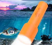 t6 led diving flashlight 18650 waterproof torch lamp professional scuba for outdoor diving swim under water sport