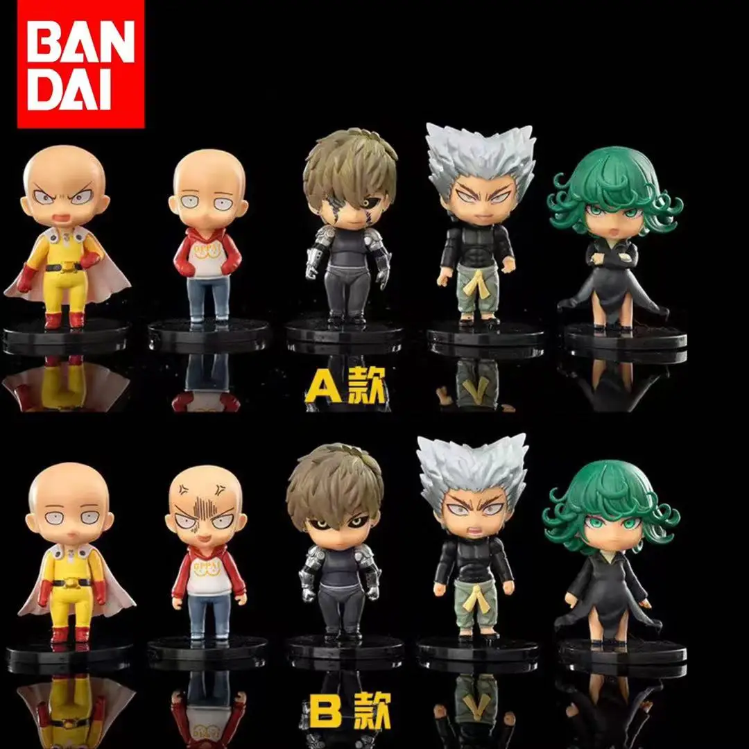 

5 шт., аним One Punch Man, фигурка Сайтама из ПВХ Actione, коллекционная игрушка 9-11 см, Сайтама, отличный рождественский подарок для детей