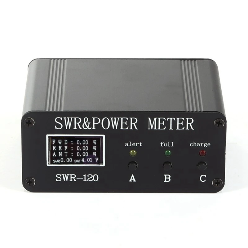 

Устройство для измерения яркости коротких волн SWR HF, 1 шт., устройство для измерения яркости и мощности с батареей и OLED-экраном, FM, AM, CW, SSB, с кнопкой 1,8 МГц-50 МГц, 0,5 Вт-120 Вт