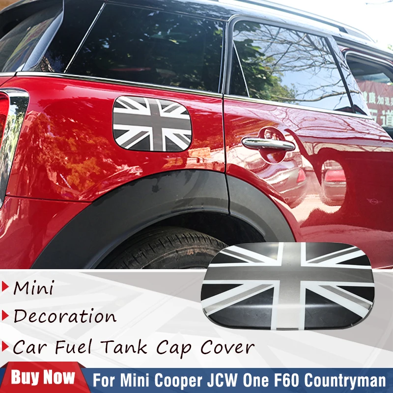 Серая крышка топливного бака Jack декоративная наклейка на крышку для Mini Cooper JCW One