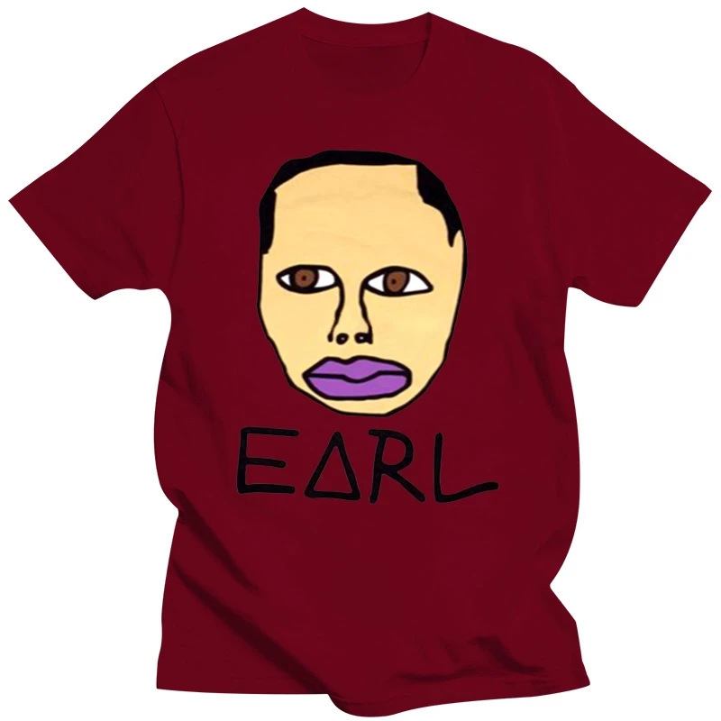 Новинка 2019 мужская рубашка свитшот с надписью EARL MERCH