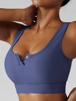 asheywr women push up vest fitness breathable high elastic shockproof gather bra tops solid quick dry workout bras sexy female