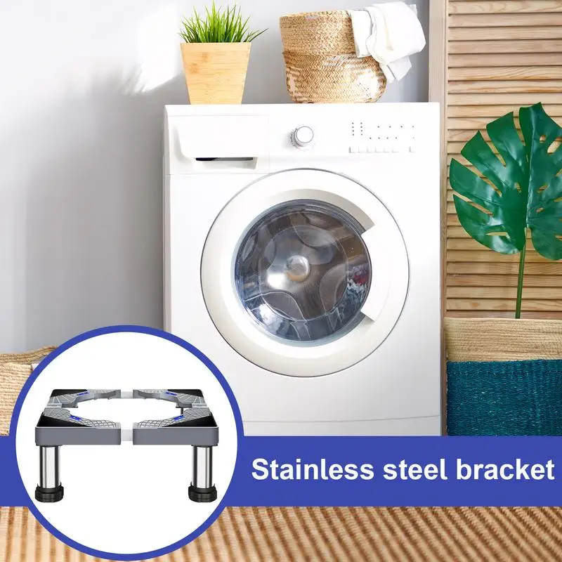 Подставка для стиральной машины Универсальная подставка холодильника Подвижная