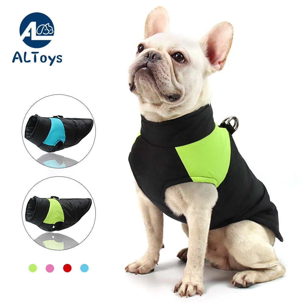 

New Pet Dog Autumn and Winter Dog Clothing Thickened Winter Vest Pet Cotton Clothes Wholesale