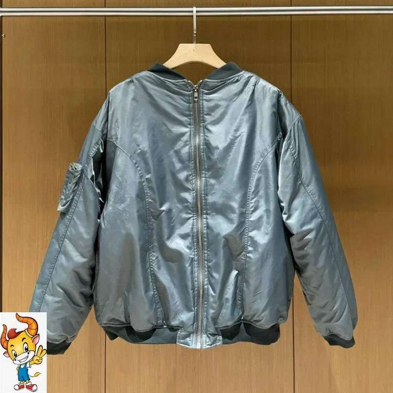 Двойная молния Grailz Project хлопковая куртка-пилот утепленная зимняя теплая куртка