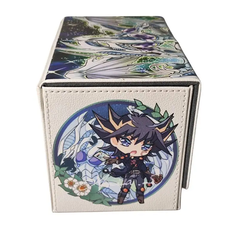 Yu-Gi-Oh чехол для карт Stardust кожа дракона DIY двухуровневая портативная коллекция