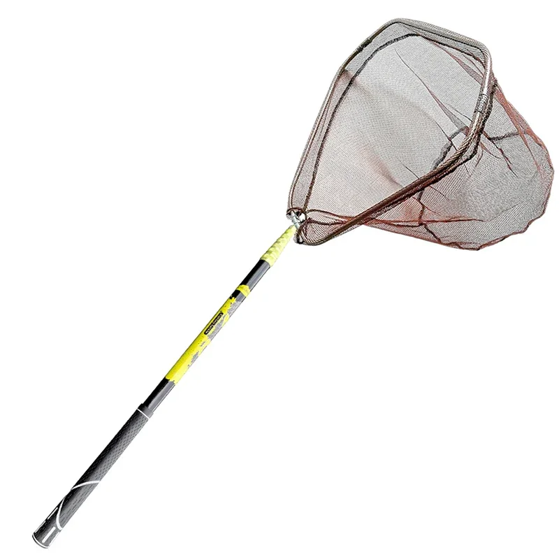 

JOSBY Durable Ultra Light Carp Fishing Landing Hand Net Foldable Collapsible Telescopic Pole Handle Fishing Tackle 2.1/3/3.6/4M