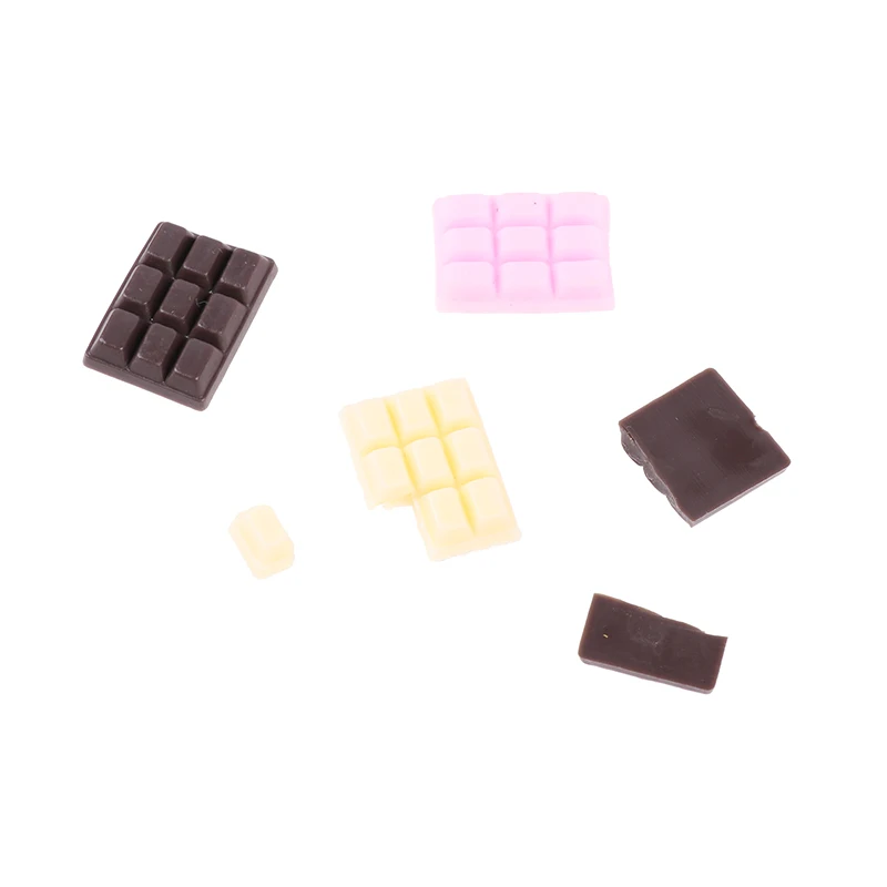 

1/12 Scale PVC Dollhouse Miniature Minisquare chocolate chip Snacks Food Model Kitchen Toy