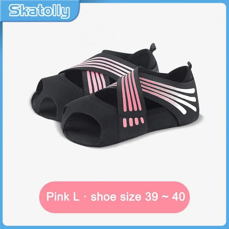 

Yoga Shoes Women's Soft Bottom Pilates Shoes Five-finger Training Yoga Socks Dance Backless Footwear Yoga Equipment Fitness