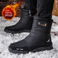 women snow boots platform winter boots thick plush waterproof non slip boots fashion women winter shoes warm fur botas mujer