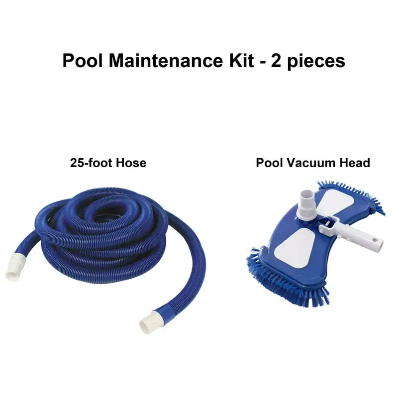 

Pool Cleaning Kit Include 25FT Hose and Vacuum Inflatable pools Cuchillo de buceo Zwembad accessoires Piscina de bebé Sidemount