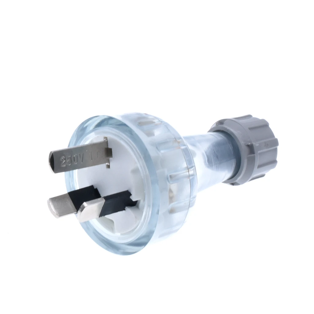 

Розетка сетевая в сборе с 3 зубцами, переходник Электрический с заземлением для розеток и штекеров, стандарт AU NZ, SAA