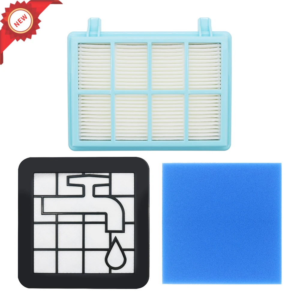 

Моющийся набор фильтров для пылесоса Philips Power Pro Compact FC9331/09 FC9332/09 FC8010/01