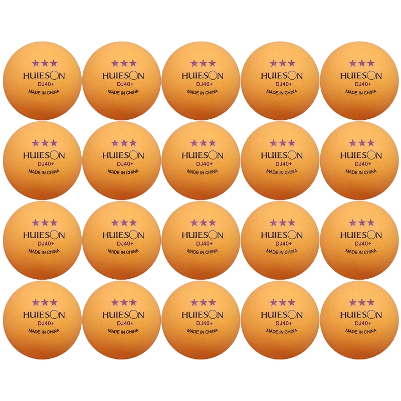

10/20/50pcs 3Star Professional Ping Pong Balls DJ40+ New Material 2.8g White Orange Table Tennis Balls For Training Competition